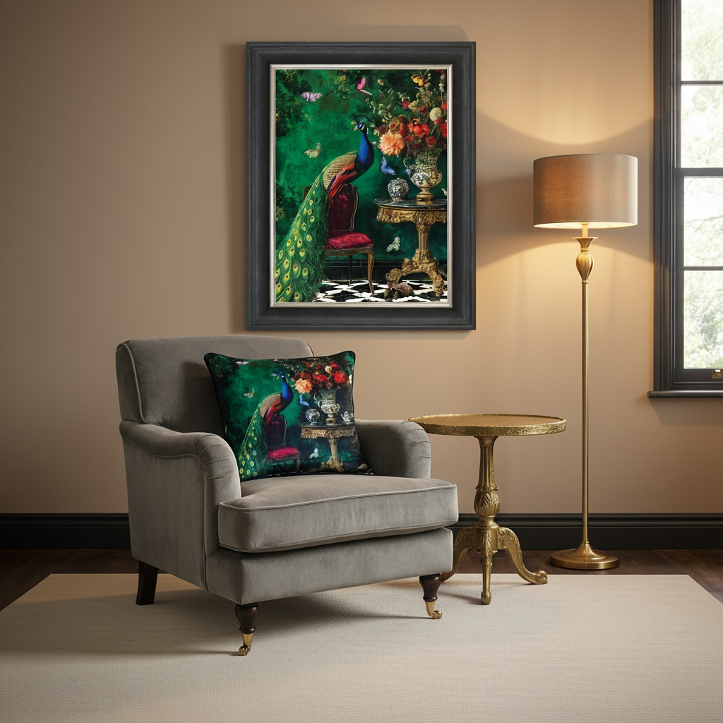 Velvet Touch Framed Art