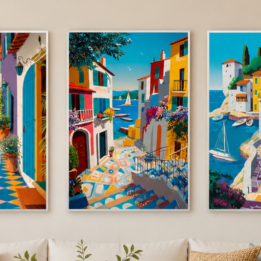 Meditaranean Dreams 2 Velvet Canvas
