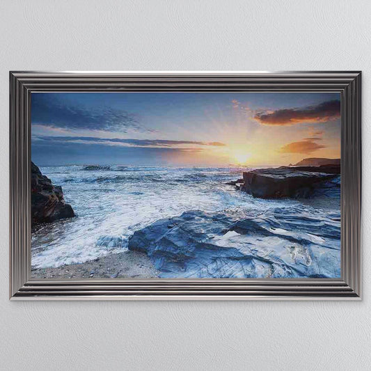Rocky Beach Framed Wall Art