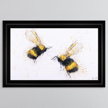 Bee Love Framed Wall Art