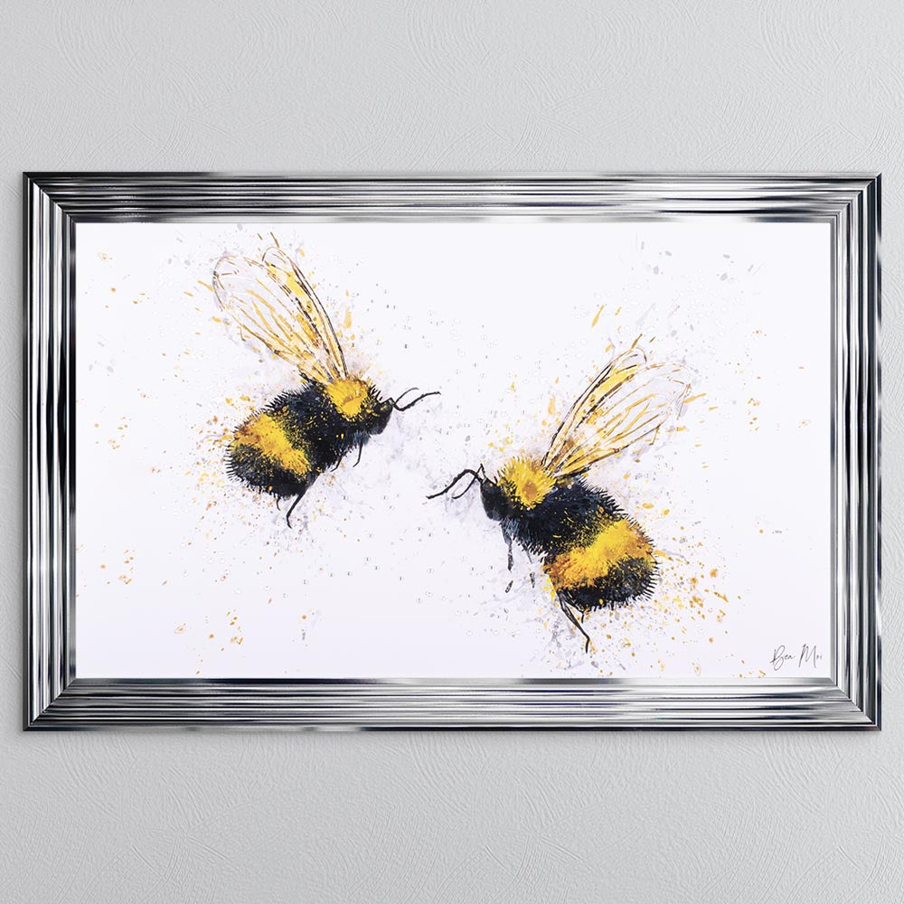 Bee Love Framed Wall Art