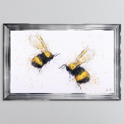 Bee Love Framed Wall Art