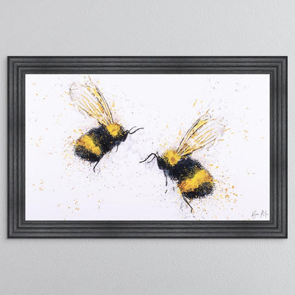 Bee Love Framed Wall Art