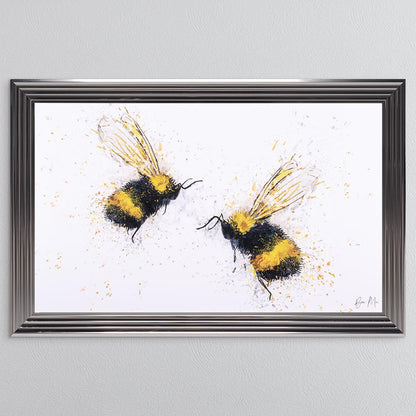 Bee Love Framed Wall Art