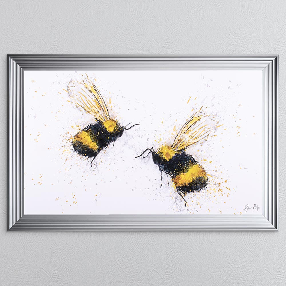 Bee Love Framed Wall Art