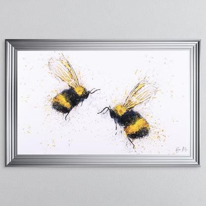 Bee Love Framed Wall Art