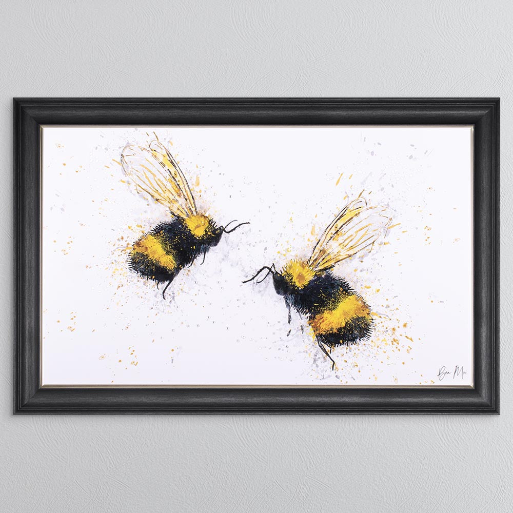 Bee Love Framed Wall Art