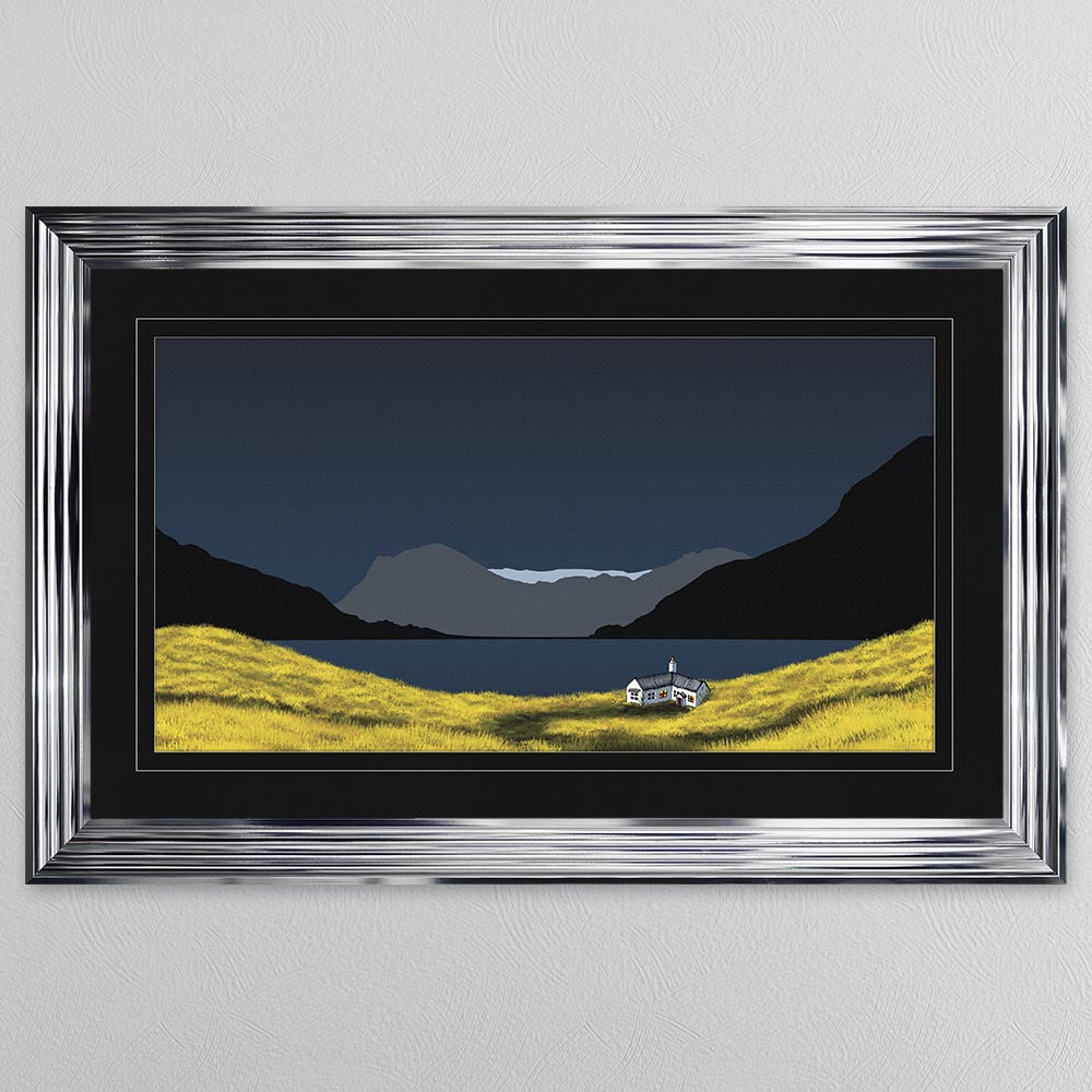 Buttermere with Black Mount Framed Wall Art