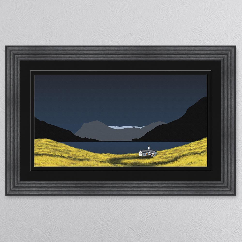 Buttermere with Black Mount Framed Wall Art