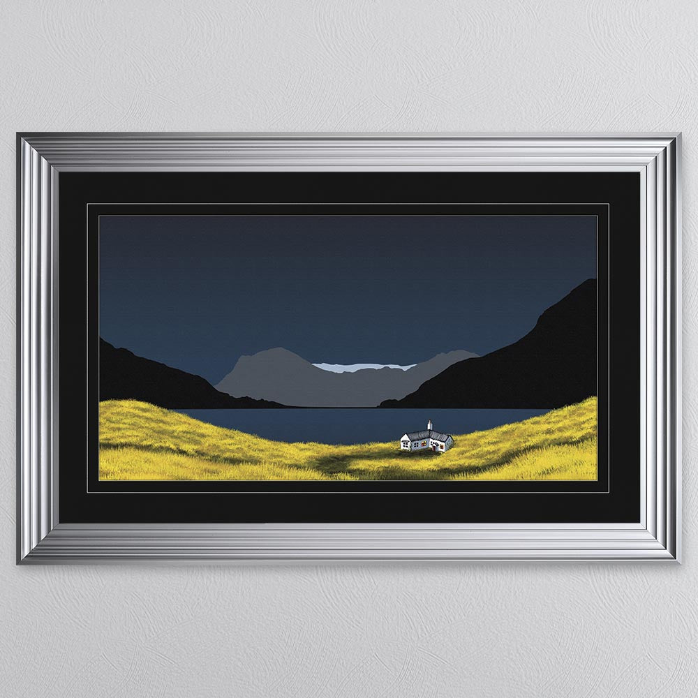 Buttermere with Black Mount Framed Wall Art