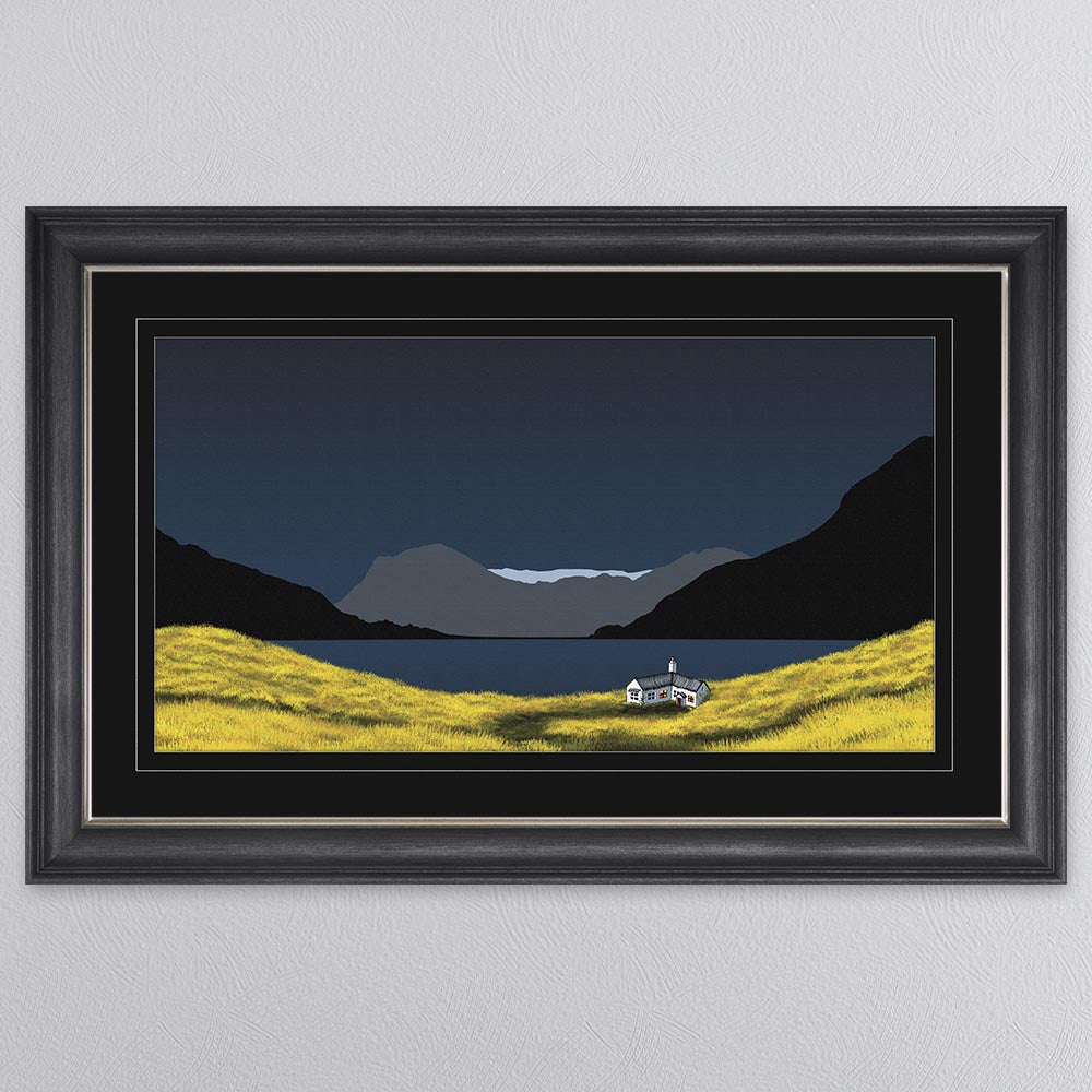 Buttermere with Black Mount Framed Wall Art