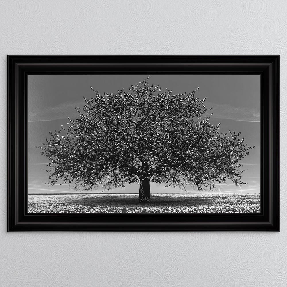 Black Cherry Tree Framed Wall Art