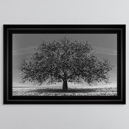 Black Cherry Tree Framed Wall Art