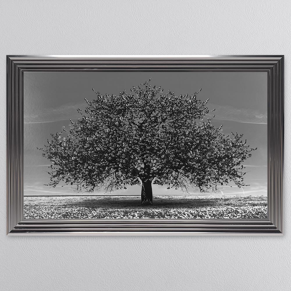 Black Cherry Tree Framed Wall Art