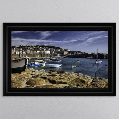 Mousehole Harbour Framed Wall Art