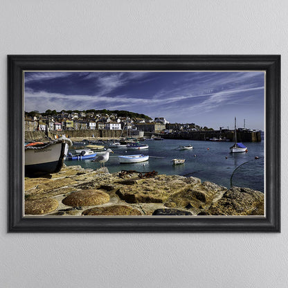 Mousehole Harbour Framed Wall Art