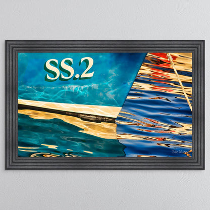 St Ives Watercolour Framed Wall Art