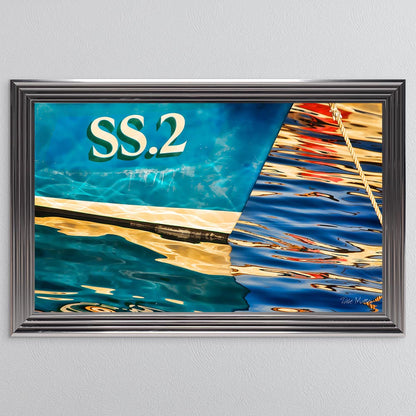 St Ives Watercolour Framed Wall Art