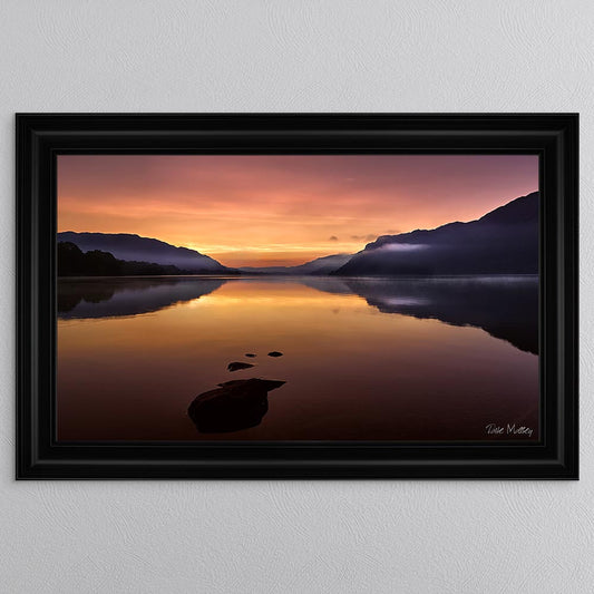 Ullswater Sunrise Framed Wall Art