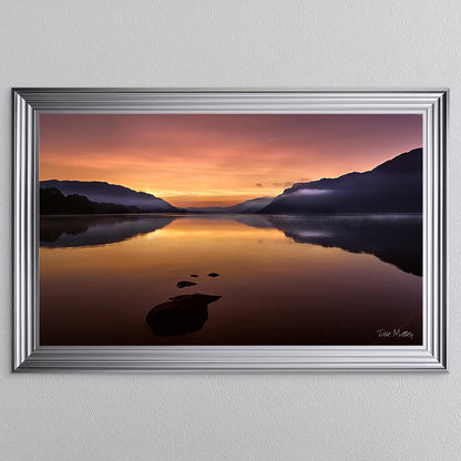 Ullswater Sunrise Framed Wall Art