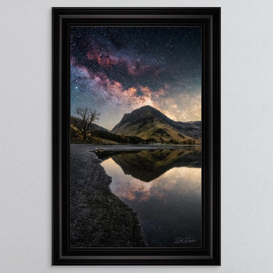 Buttermere Shore Milky Way Framed Wall Art