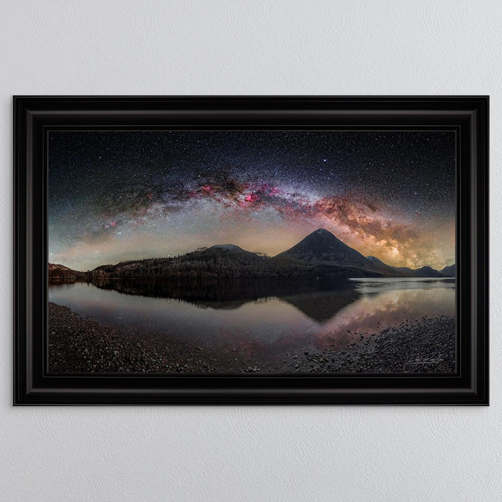 Crummock Milky Way Framed Wall Art
