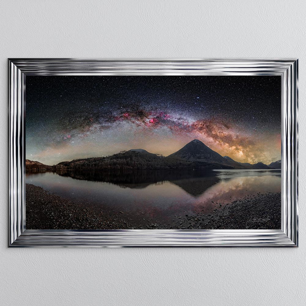 Crummock Milky Way Framed Wall Art