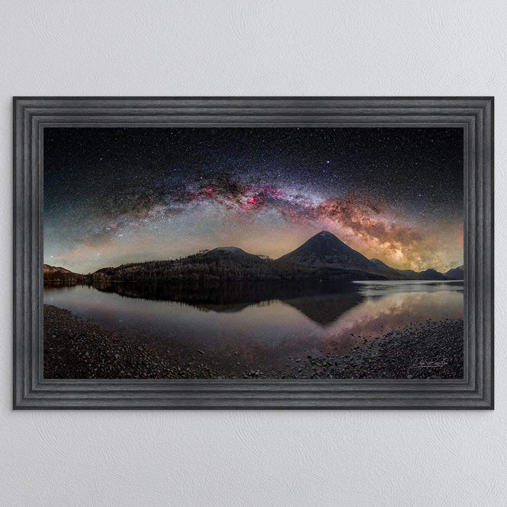 Crummock Milky Way Framed Wall Art