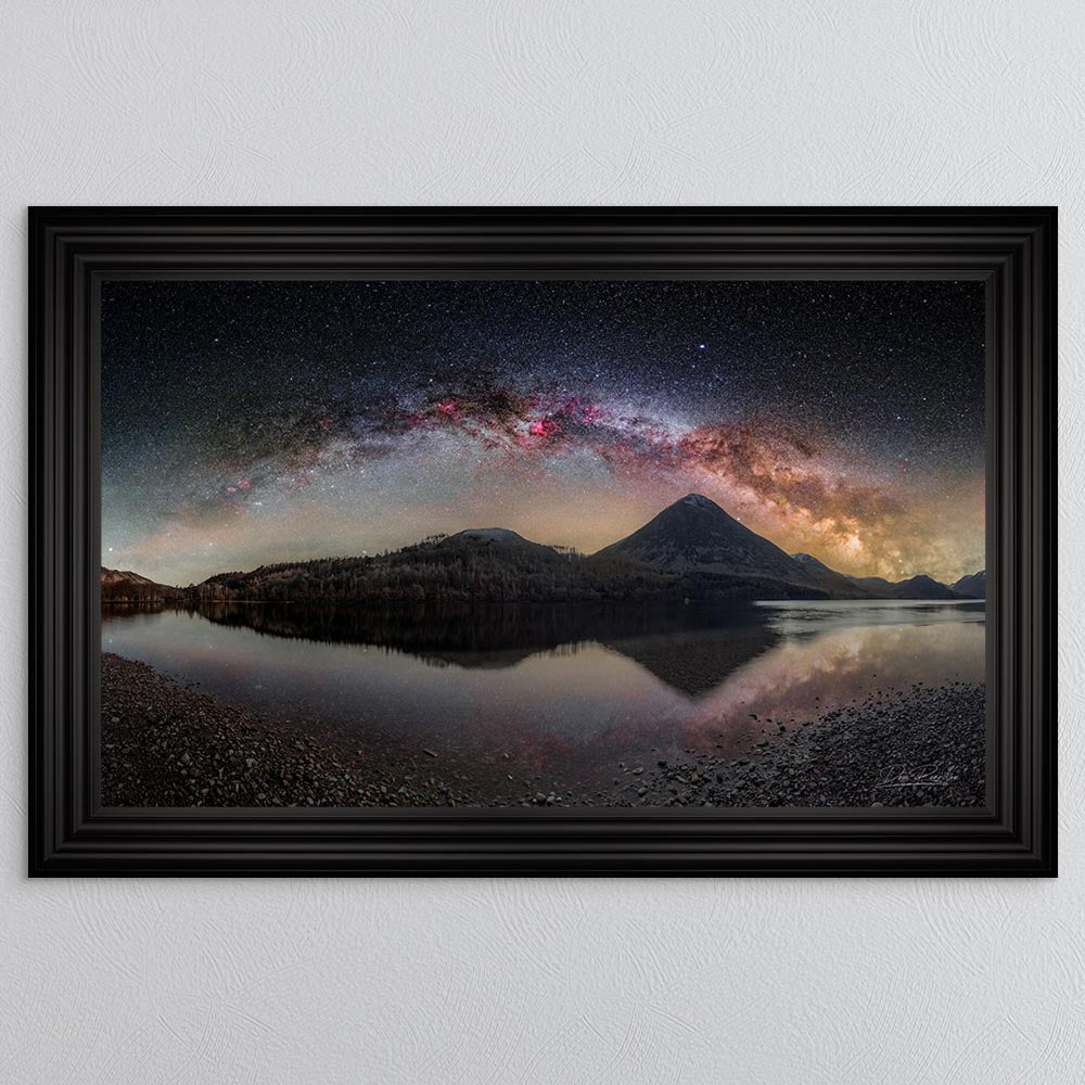 Crummock Milky Way Framed Wall Art