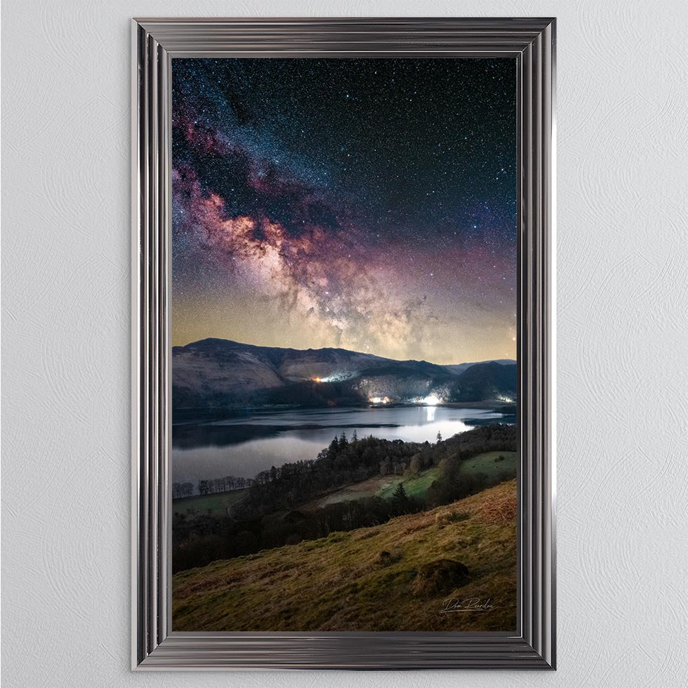 Derwentwater Milky Way Framed Wall Art