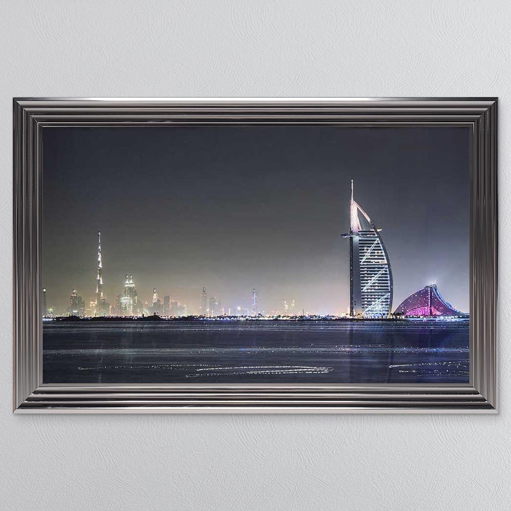Dubai Skyline Framed Wall Art