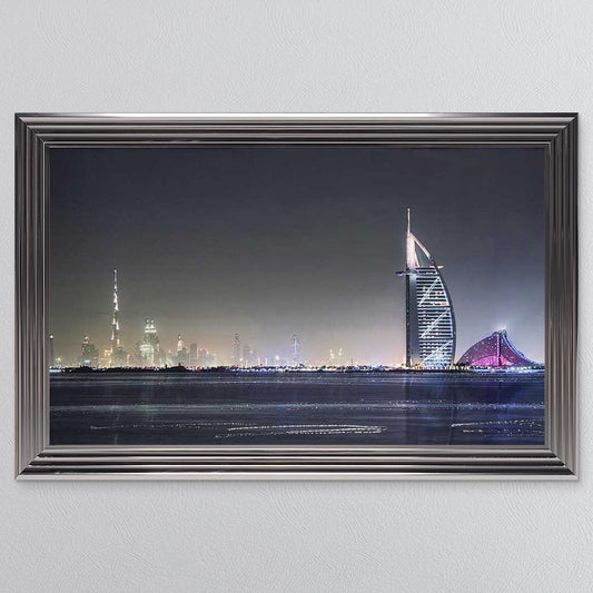 Dubai Skyline Framed Wall Art