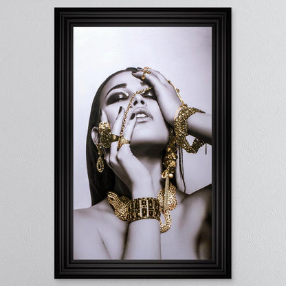 Golden Girl Framed Wall Art