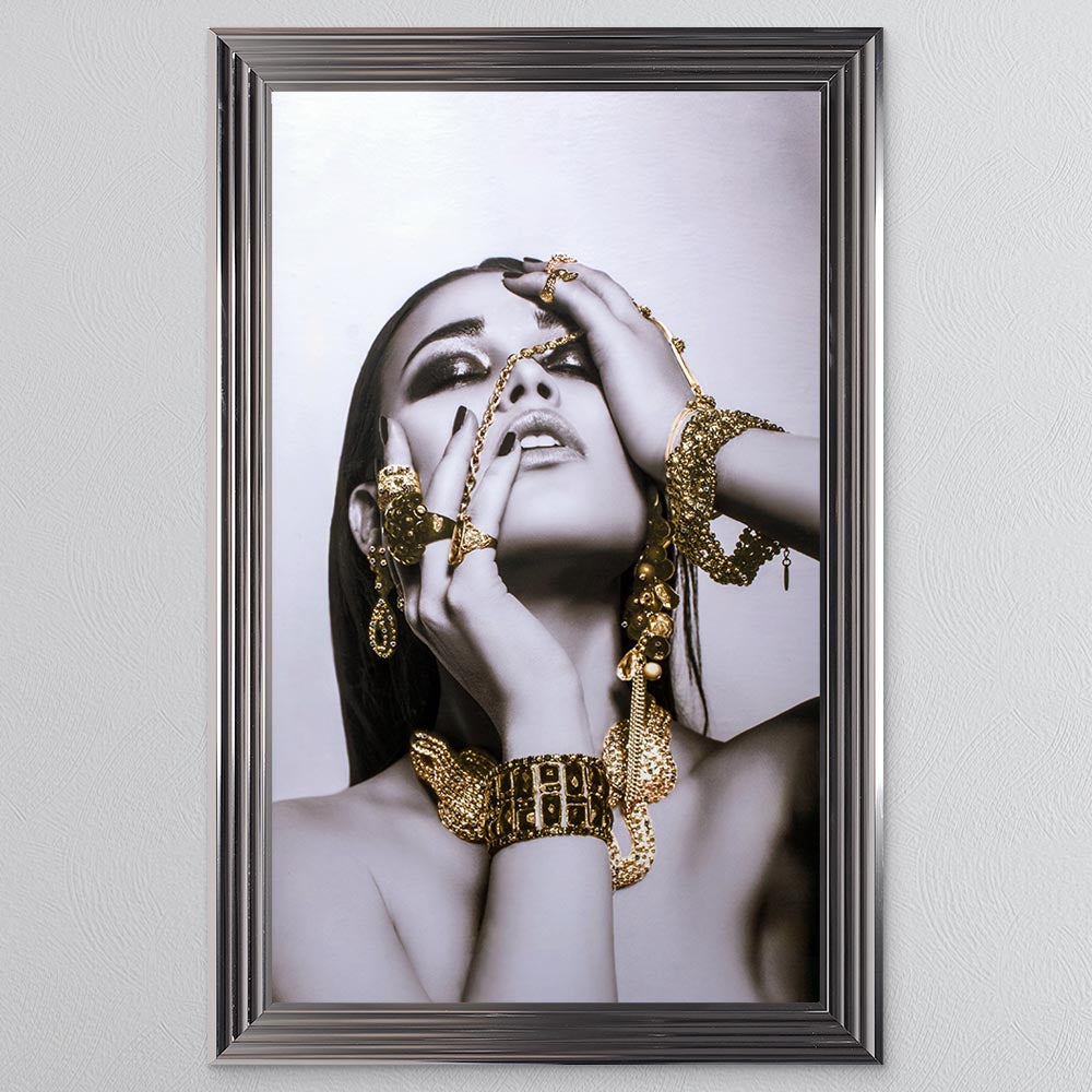 Golden Girl Framed Wall Art