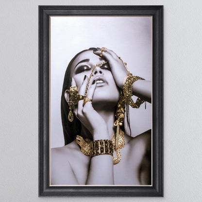 Golden Girl Framed Wall Art