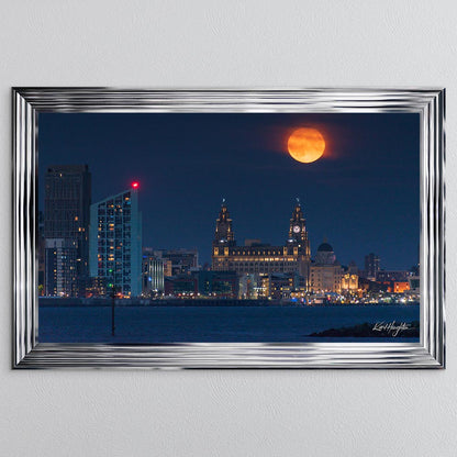 Liverpool Skyline Framed Wall Art