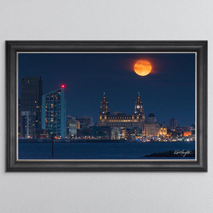Liverpool Skyline Framed Wall Art