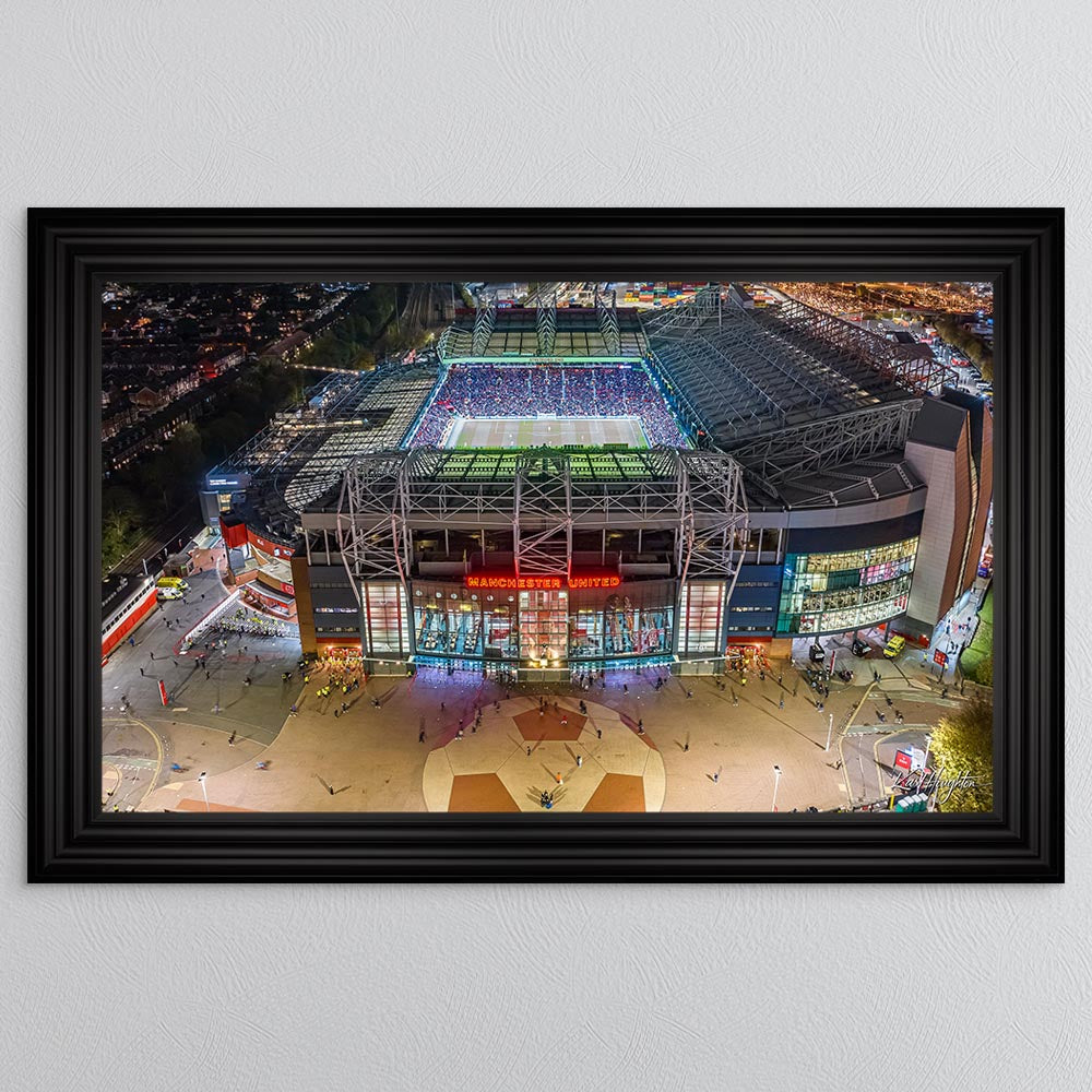 Manchester Reds Framed Wall Art