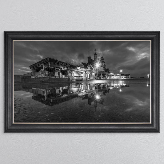 Seaside Nostalgia Framed Wall Art