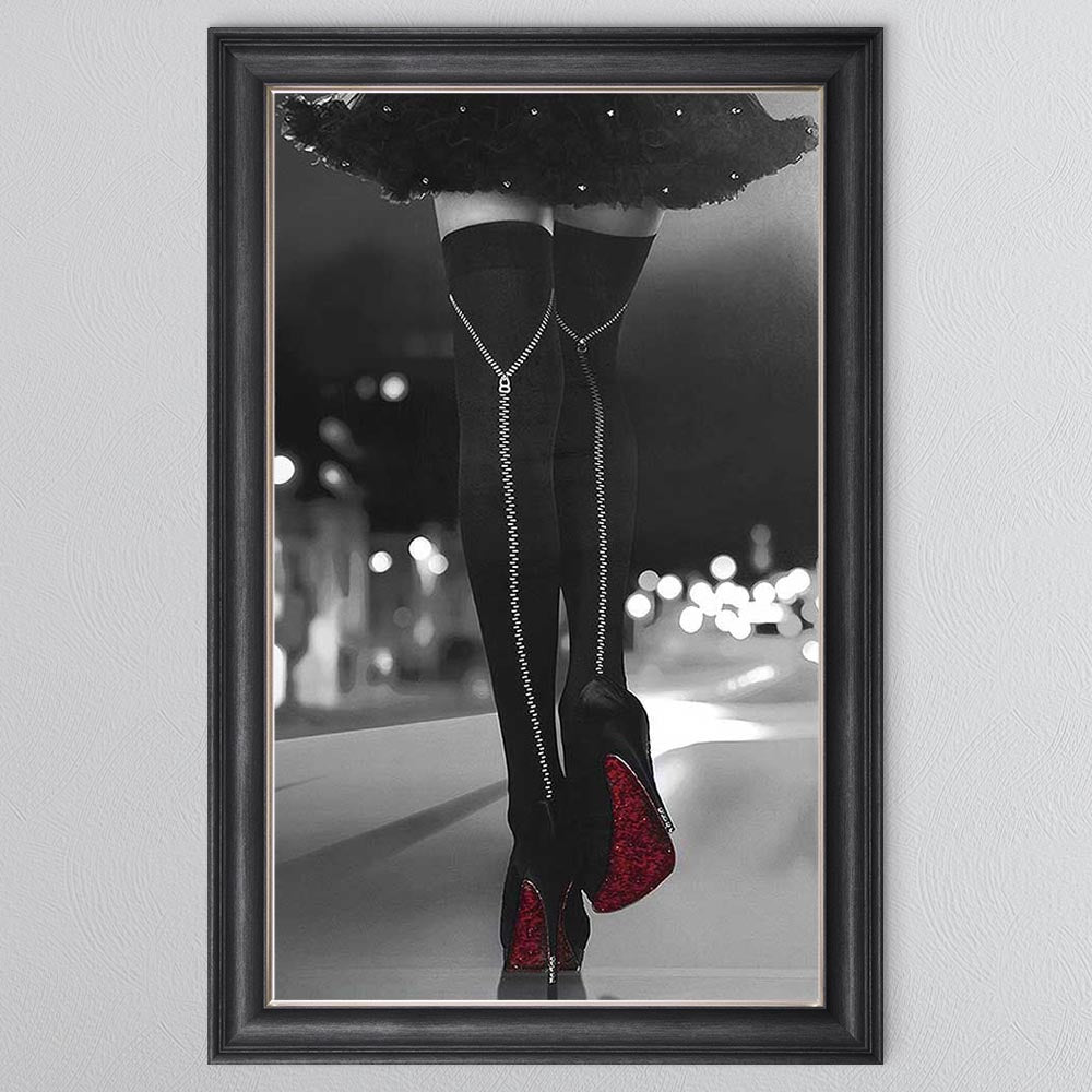 Night Out 1 Framed Wall Art