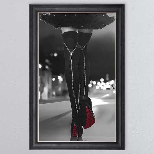 Night Out 1 Framed Wall Art