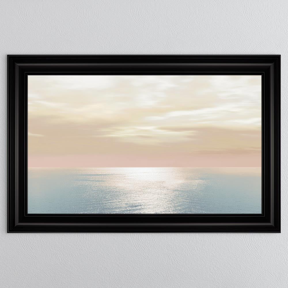 Pink Horizon Framed Wall Art