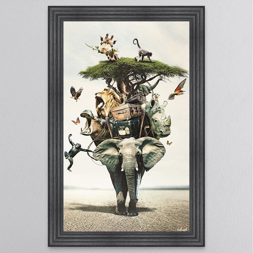Savanna Framed Wall Art