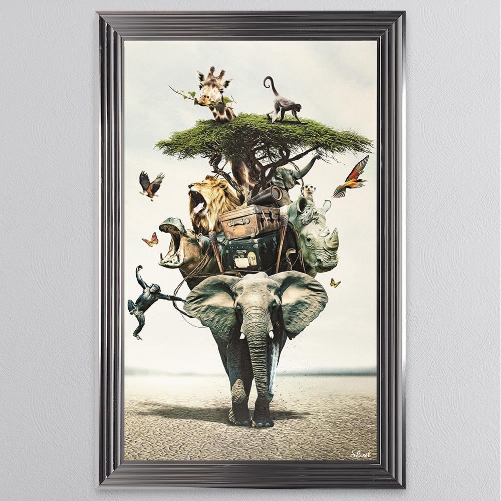 Savanna Framed Wall Art