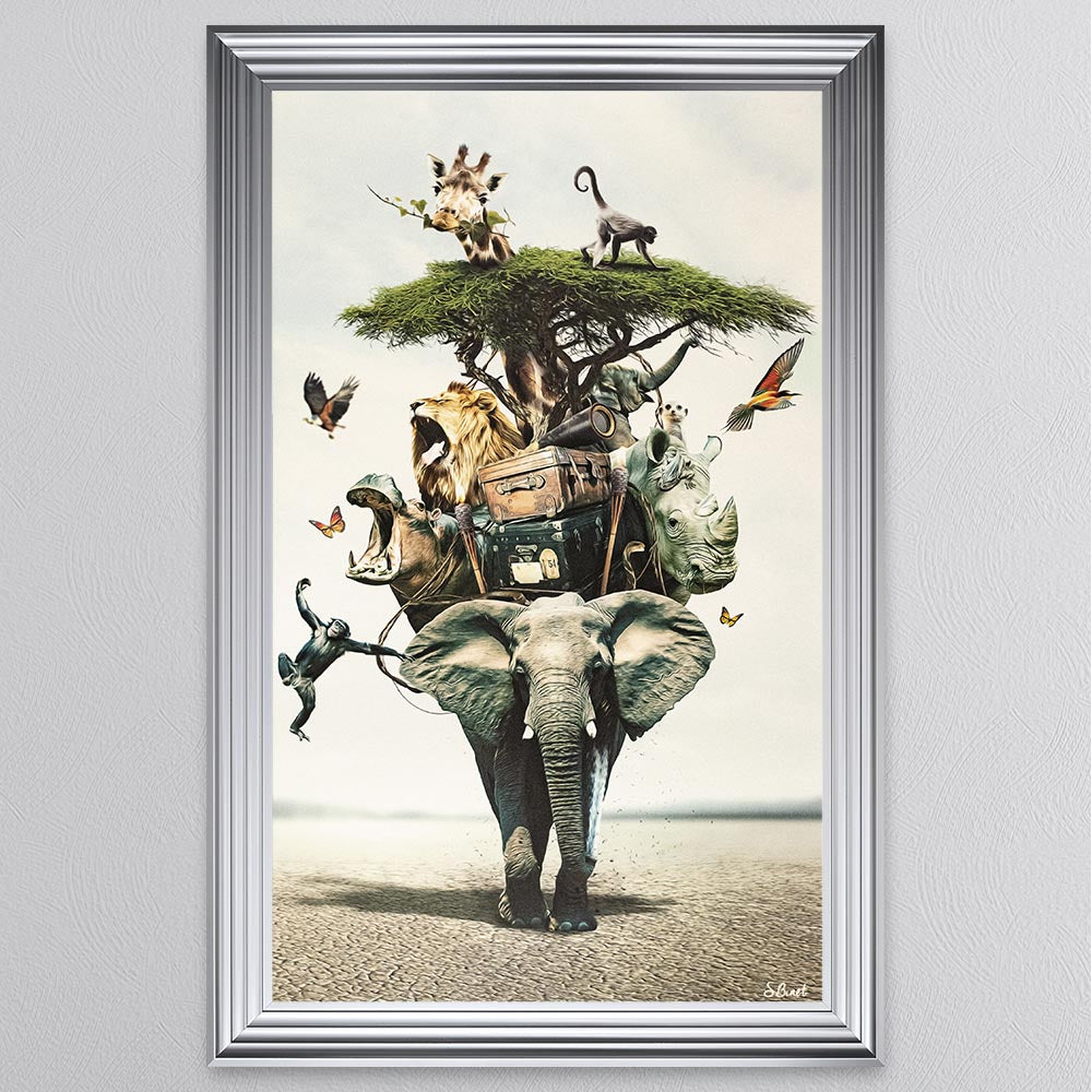 Savanna Framed Wall Art