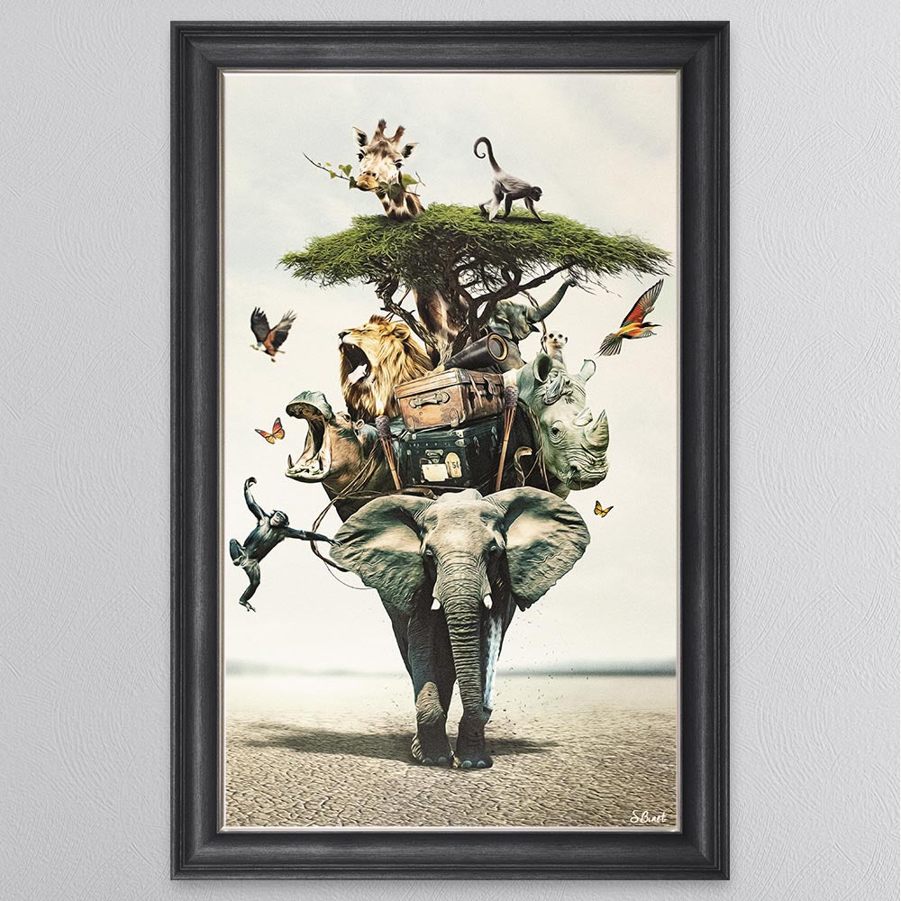 Savanna Framed Wall Art