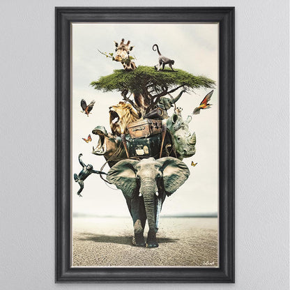 Savanna Framed Wall Art