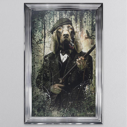 Shooting Spaniel Framed Wall Art