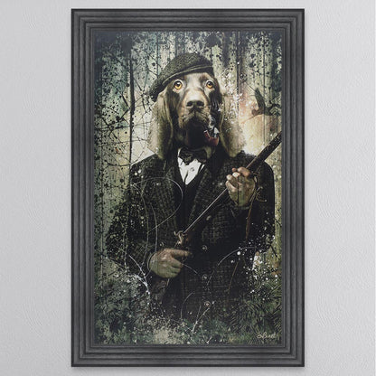 Shooting Spaniel Framed Wall Art