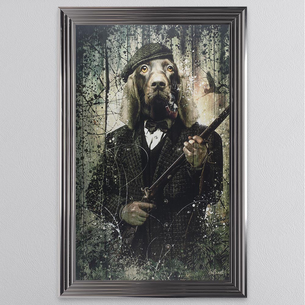 Shooting Spaniel Framed Wall Art